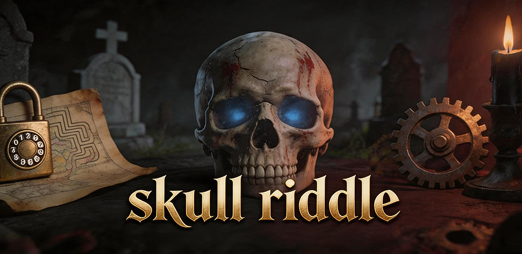Skull Riddle gameplay showing tribal coast